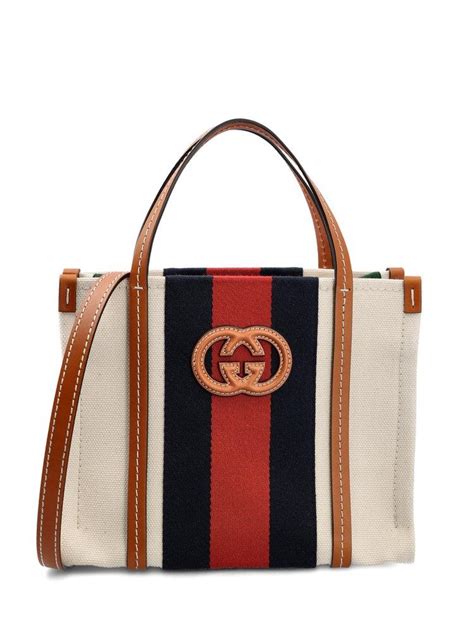 gucci gg interlocking americana tote bag|Gucci dollar interlocking bag.